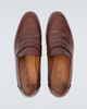 Loro Piana Loro Piana Sergio leather penny loafers - 4
