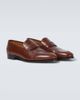Loro Piana Loro Piana Sergio leather penny loafers - 5