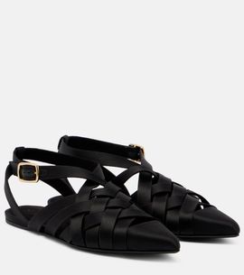 Loro Piana Loro Piana Silene satin sandals
