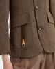 Loro Piana Loro Piana Suede-trimmed linen jacket - 4