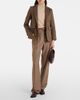 Loro Piana Loro Piana Suede-trimmed linen jacket - 6