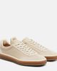 Loro Piana Loro Piana Tennis suede-trimmed leather sneakers - 1