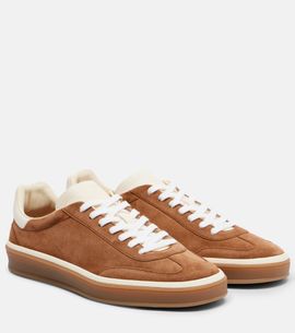 Loro Piana Loro Piana Tennis suede sneakers