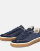 Loro Piana Loro Piana Tennis Walk suede-trimmed denim sneakers - 4