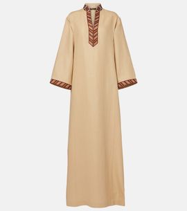 Loro Piana Loro Piana Tilde cotton kaftan