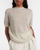 Loro Piana Loro Piana Walnut cashmere, wool, and silk top - 3