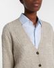 Loro Piana Loro Piana Walnut wool, cashmere, and silk cardigan - 4