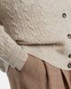 Loro Piana Loro Piana Walnut wool, cashmere, and silk cardigan - 5
