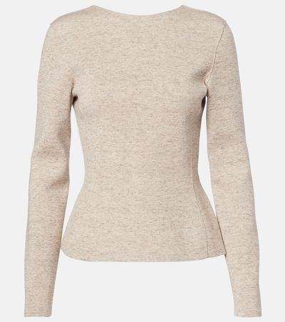 Loro Piana Loro Piana Willow cashmere, wool, and linen cardigan