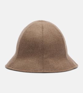Loro Piana Loro Piana Zaltana cashmere and silk hat
