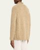 Loro Piana Men's Cashmere Donegal Knit Turtleneck Sweater - 3