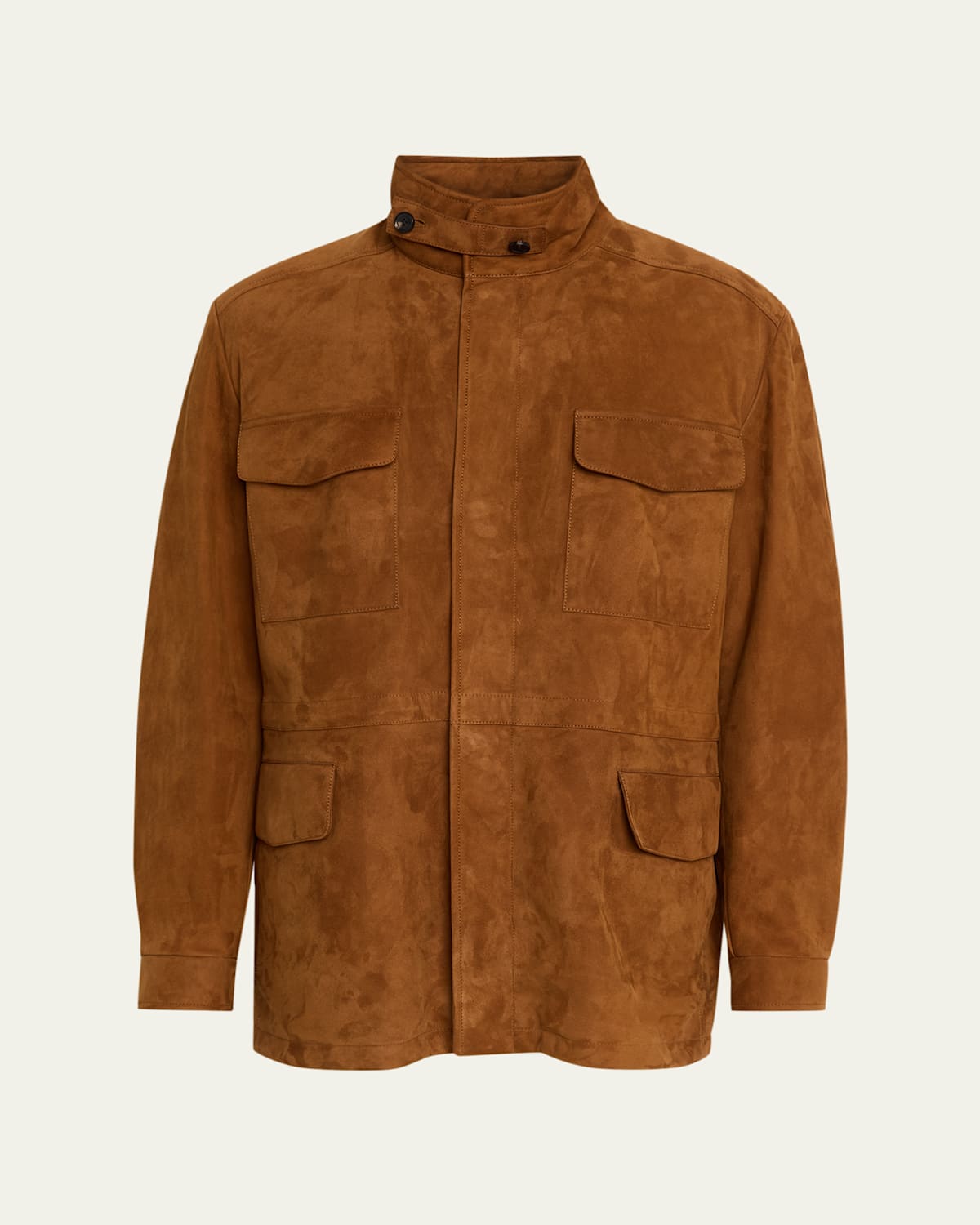 Loro Piana - Men's Traveller Lambskin Suede Field Jacket