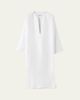 Loro Piana Silene Long Sleeve Linen Dress with Pockets - 1