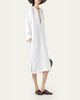 Loro Piana Silene Long Sleeve Linen Dress with Pockets - 2