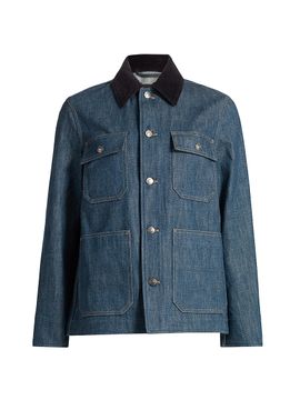 Loro Piana Women's Dean Denim Field Jacket
