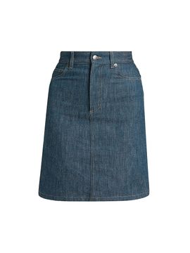 Loro Piana Women's Joanne Denim Skirt