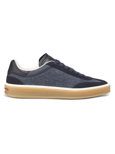 Loro Piana Women's Tennis Walk Denim Sneakers