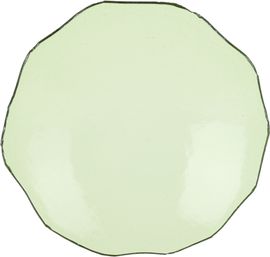 Los Objetos Decorativos Los Objetos Decorativos Green Irregular Glass Plate