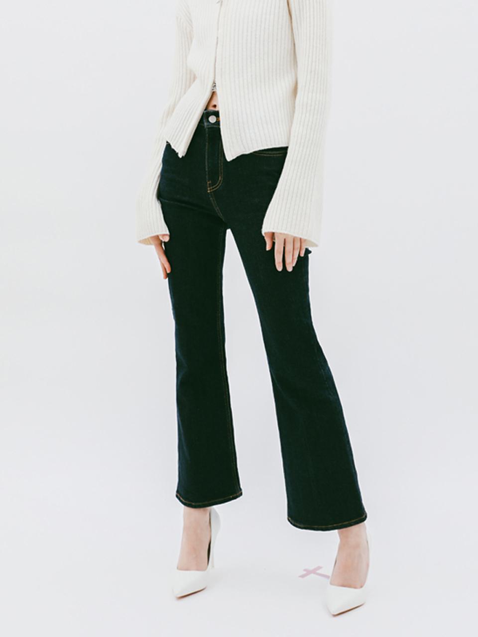 LOSSYROW Slim Bootcut Denim