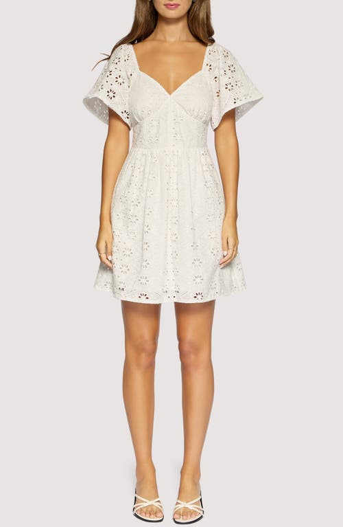 Lost + Wander Lost + Wander Dolce Marina Broderie Anglaise Minidress