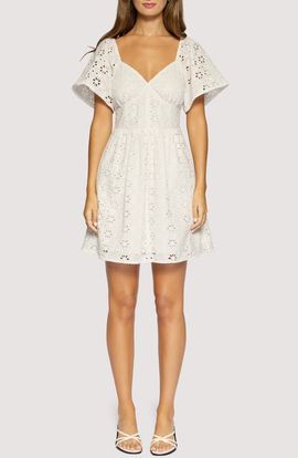 Lost + Wander Lost + Wander Dolce Marina Broderie Anglaise Minidress