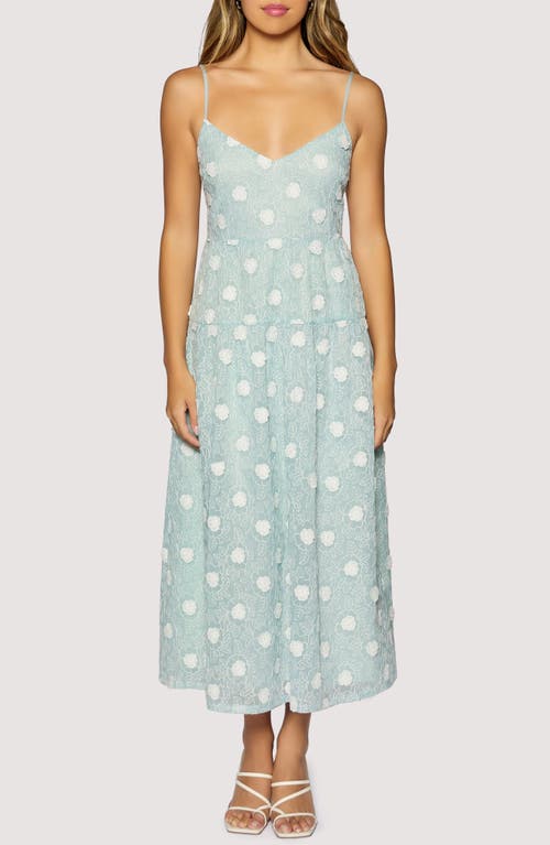 Lost + Wander Lost + Wander Eternal Spring Floral Appliqué Maxi Dress