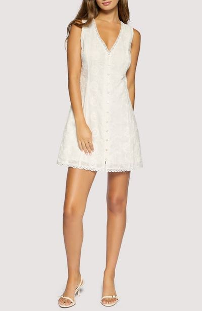 Lost + Wander Lost + Wander Olympia Floral Lace Mini Sheath Dress