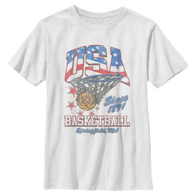 Lost Gods Boys Lost Gods Since 1891 USA Basketball T Shirt