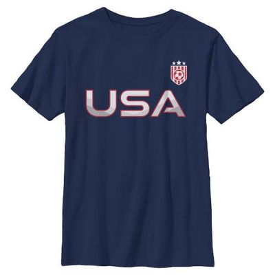 Lost Gods Boys Lost Gods USA Active Crest T Shirt