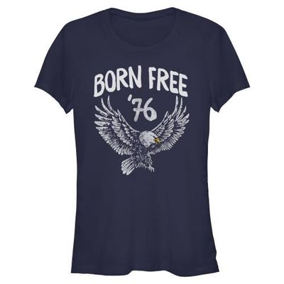 Lost Gods Juniors Lost Gods Bald Eagle Born Free T Shirt