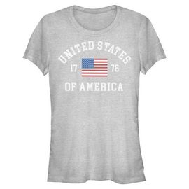 Lost Gods Juniors Lost Gods United States of America 1776 Flag T Shirt