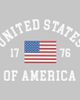 Lost Gods Juniors Lost Gods United States of America 1776 Flag T Shirt - 2