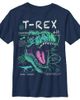 Lost Gods Lost Gods Boys' Husky Plus T-Rex Schematic Detail Short Sleeve Graphic T-Shirt - 1