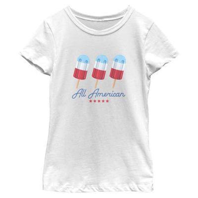 Lost Gods Lost Gods Girls' All American Ice Pops Graphic Short Sleeve T-shirt