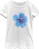 Lost Gods Lost Gods Girls' Minimalist Hibiscus Graphic Short Sleeve T-Shirt - 1