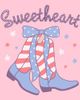 Lost Gods Lost Gods Girls' Sweetheart American Boots Graphic Short Sleeve T-shirt - 2