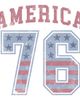 Lost Gods Lost Gods Girls' Varsity America 76 Graphic Short Sleeve T-shirt - 2