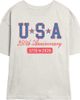 Lost Gods Lost Gods Junior's 1776 USA 250th Anniversary Short Sleeve Skimmer T-Shirt - 1
