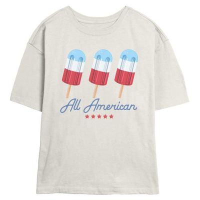 Lost Gods Lost Gods Junior's All American Ice Pops Short Sleeve Skimmer T-Shirt