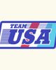 Lost Gods Lost Gods Junior's Retro Stripes USA Badge Short Sleeve Skimmer T-Shirt - 2