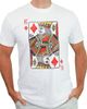 Lost Gods Lost Gods Men's King of Diamonds Playing Card Short Sleeve Graphic T-Shirt - 1