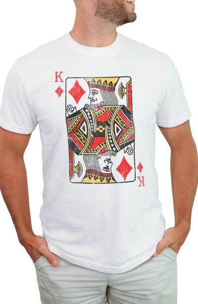 Lost Gods Lost Gods Men's King of Diamonds Playing Card Short Sleeve Graphic T-Shirt