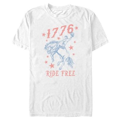 Lost Gods Mens Lost Gods 1776 Cowboy Ride Free T Shirt