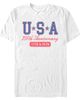 Lost Gods Mens Lost Gods 1776 USA 250th Anniversary T Shirt - 1