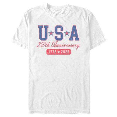 Lost Gods Mens Lost Gods 1776 USA 250th Anniversary T Shirt