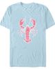 Lost Gods Mens Lost Gods American Lobster Artwork T Shirt - 1