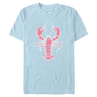 Lost Gods Mens Lost Gods American Lobster Artwork T Shirt