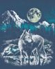Lost Gods Men's Lost Gods Classic Wolf Scene Graphic T-Shirt - 3