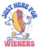 Lost Gods Mens Lost Gods Just Here for the Wieners T Shirt - 2