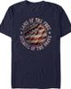Lost Gods Men's Lost Gods Land of Free Because of Brave Graphic T-Shirt - 1